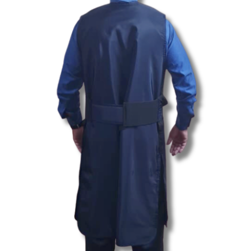 Avental de Chumbo / Plumbífero ou Tungstênio com Proteção nas Costa - MODELO CAPOTÃO