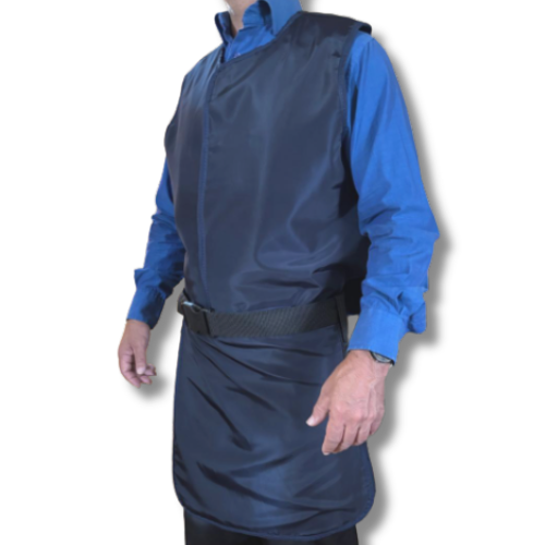 Conjunto Colete e Saia de Chumbo/Plumbífero ou Tungstênio - MODELO HEMODINÂMICA